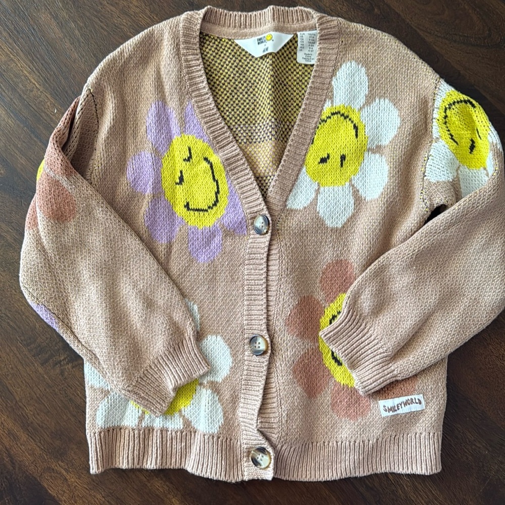 H&M x Smiley World kids cardigan